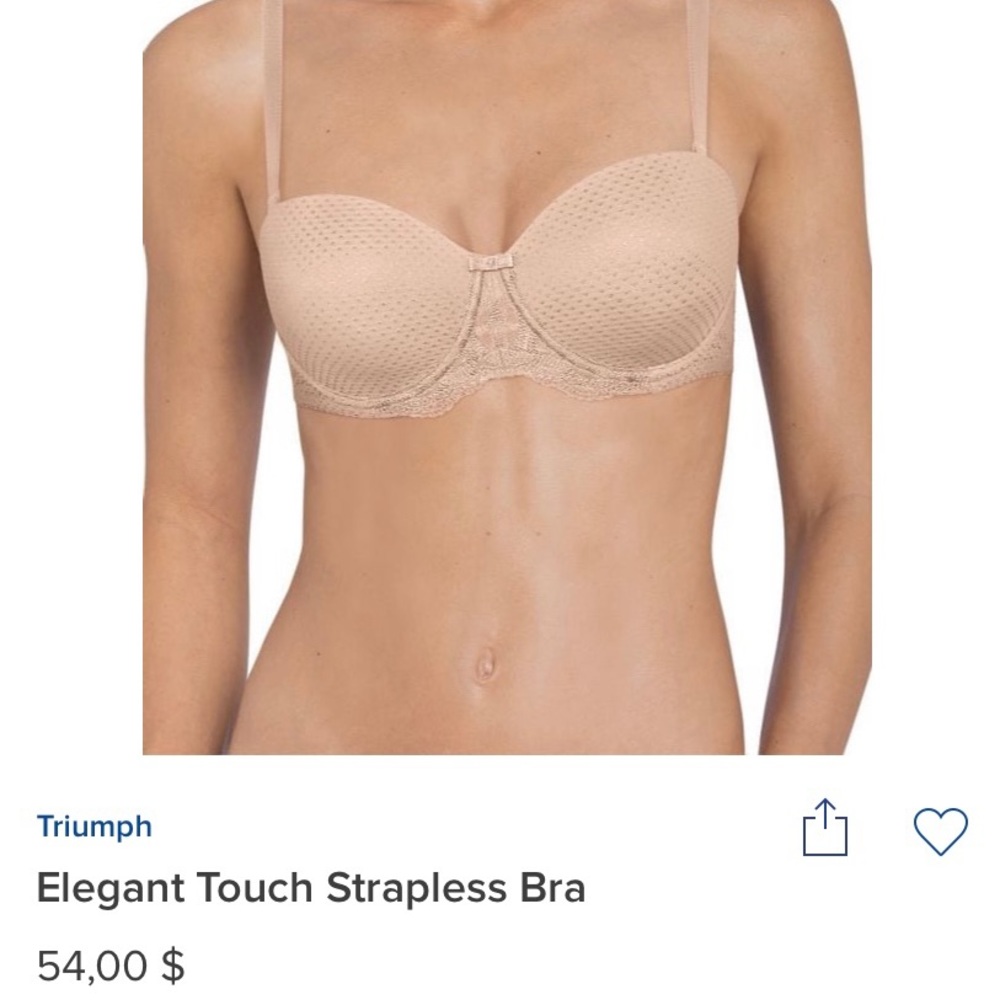 Triumph strapless bra - Picture 2 of 11